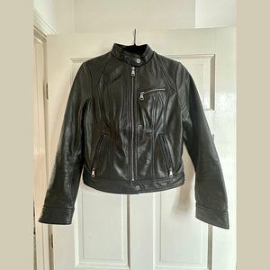 Marc New York/Andrew Marc Genuine Leather Racer Jacket
